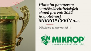 Soutěž šlechtitelských chovů 2022 